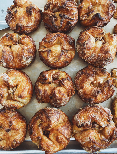 Caramelised kouign-amann